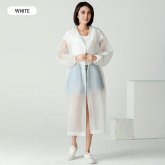 Portable Raincoat for Women & Men - Stay Dry & Stylish