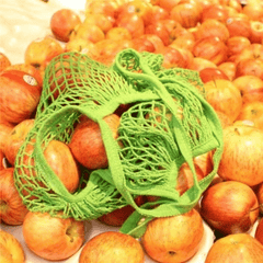 Fruit String Grocery Shopper Bag Mesh Net Shoulder Bag
