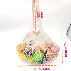 Fruit String Grocery Shopper Bag Mesh Net Shoulder Bag