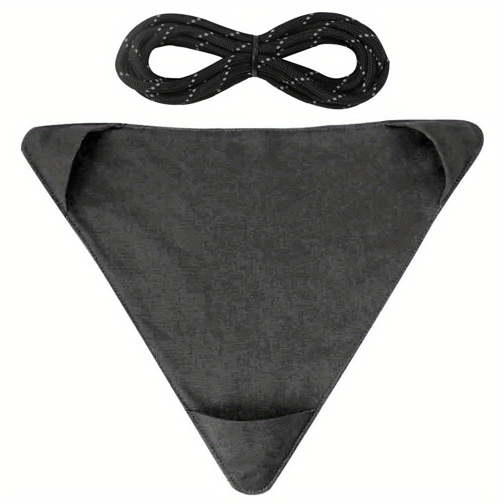 Waterproof Portable Canvas Triangular Stool for Camping