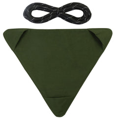Waterproof Portable Canvas Triangular Stool for Camping