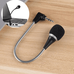 1pc Stereo Mic Audio Microphone For PC Mobile Phone Laptop