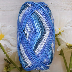 Milk Cotton Yarn 4 Strands Gradient Shawl Yarn 60/40 Cotton Acrylic