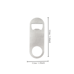 Mini Stainless Steel Beer Bottle Opener Kitchen Bar Party Tool