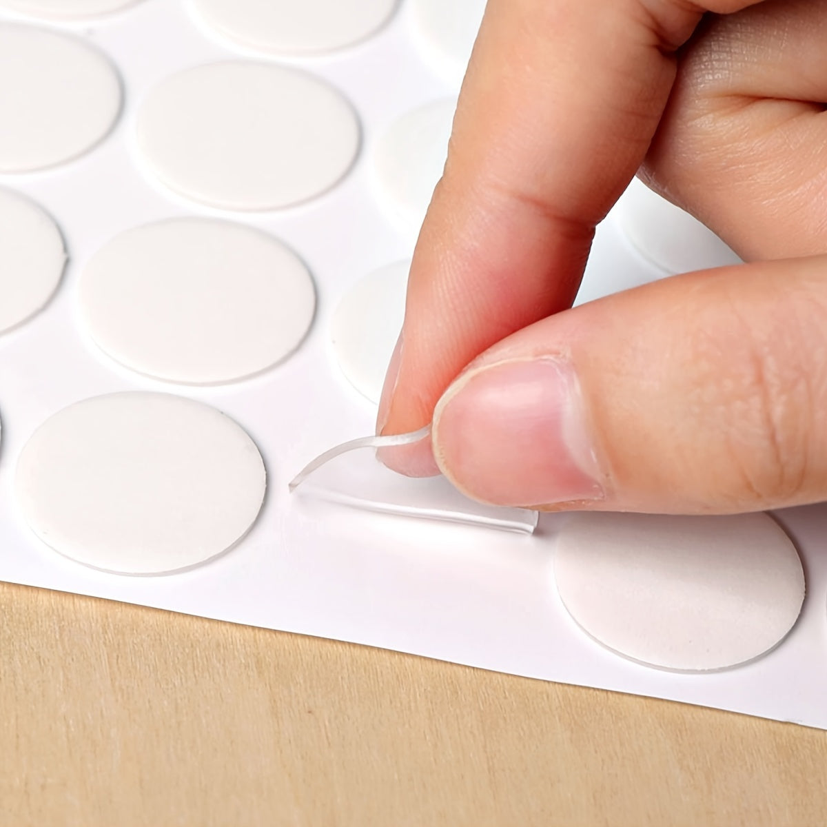 70pcs 20mm Transparent Double-Sided Adhesive Pads