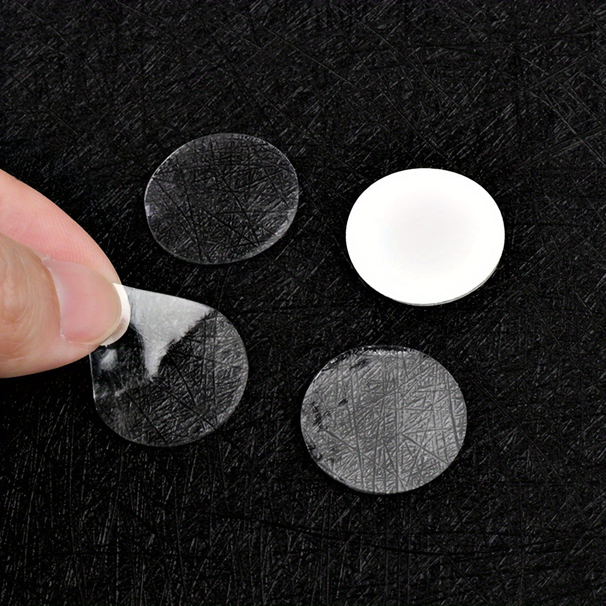 70pcs 20mm Transparent Double-Sided Adhesive Pads