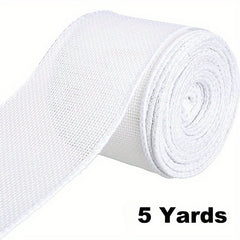 1pc Burlap Wired Ribbon Wire Ribbon Burlap Ribbon For Crafts Halloween Wreath