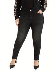  High Rise Stretch Skinny Jeans