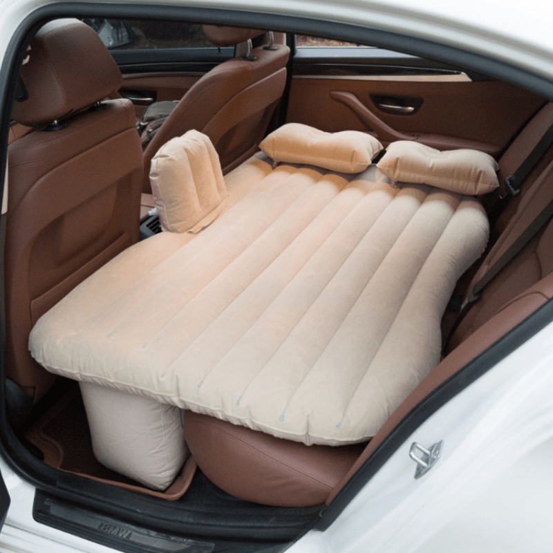 Car Bed Camping Mattress Portable Travel Inflatable Bed for SUV with Air Pillows