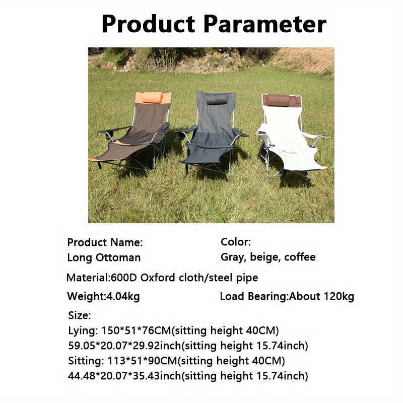 Ultralight Moon Chair Recliner for Outdoor Camping