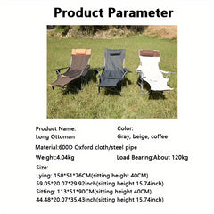 Ultralight Moon Chair Recliner for Outdoor Camping