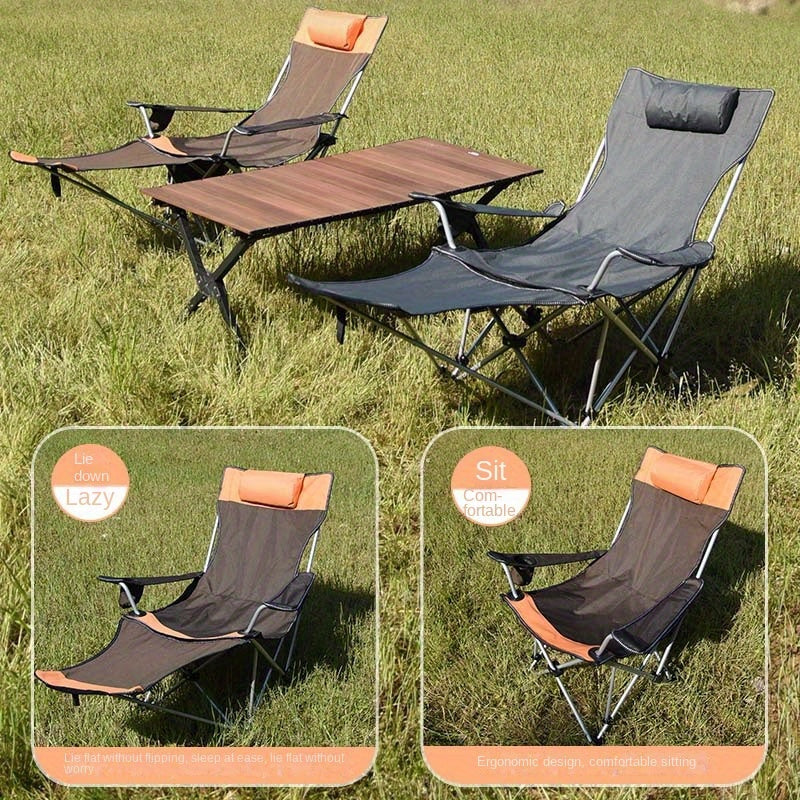 Ultralight Moon Chair Recliner for Outdoor Camping