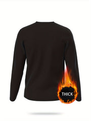 Men's Compression Shirt Long Sleeve Quick-drying Baselayer for Sports Workout