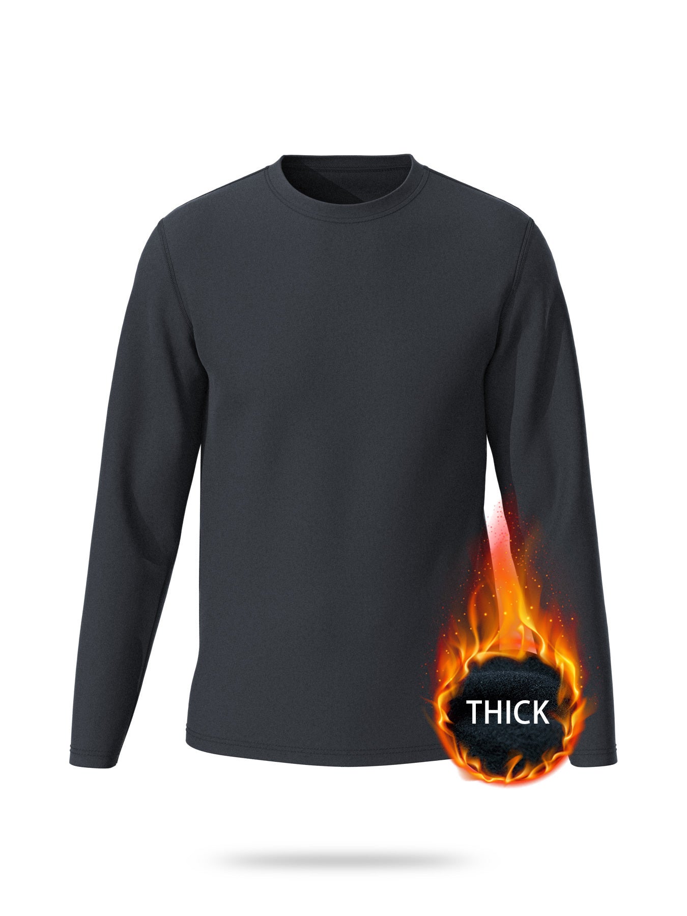 Men's Thermal Compression Long Sleeve Shirt for Sports Workout