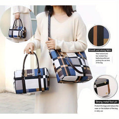 6 Pcs Womens Handbags Tote Bags Shoulder Bag Purses Satchel Bag