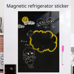 1 Pc Magnetic Soft Blackboard Office Home Small Blackboard Refrigerator Sticker