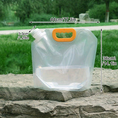 Portable Foldable Water Bag 5L 10L for Outdoor Camping