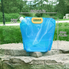 Portable Foldable Water Bag 5L 10L for Outdoor Camping