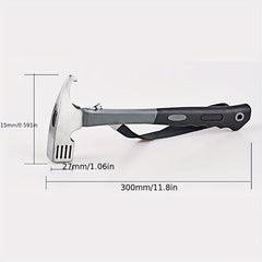Stainless Steel Camping Hammer with Wood Handle