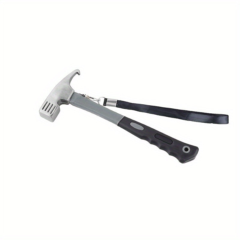 Stainless Steel Camping Hammer with Wood Handle