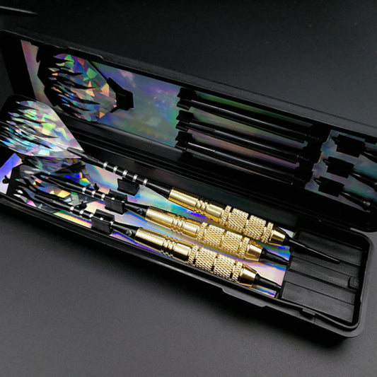 3pc Pure Copper Dart Set with Plastic Head - 3 Shafts, 3 Wings