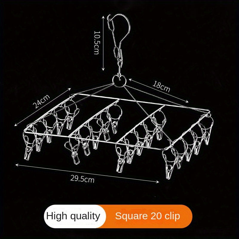 Stainless Steel Tanning Clothes Socks Clip