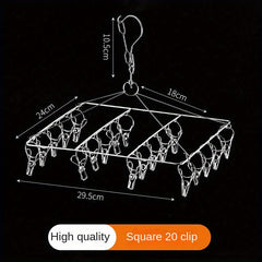 Stainless Steel Tanning Clothes Socks Clip