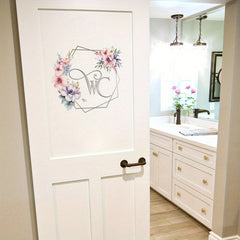 Removable Wall Stickers Toilet Door Stickers