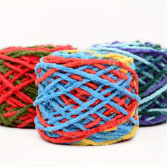 3pcs Colorful Ice Wool Thread for DIY Knitting Crocheting