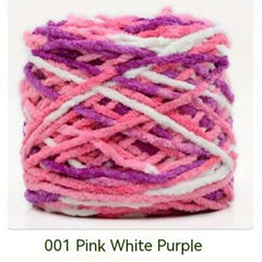 3pcs Colorful Ice Wool Thread for DIY Knitting Crocheting