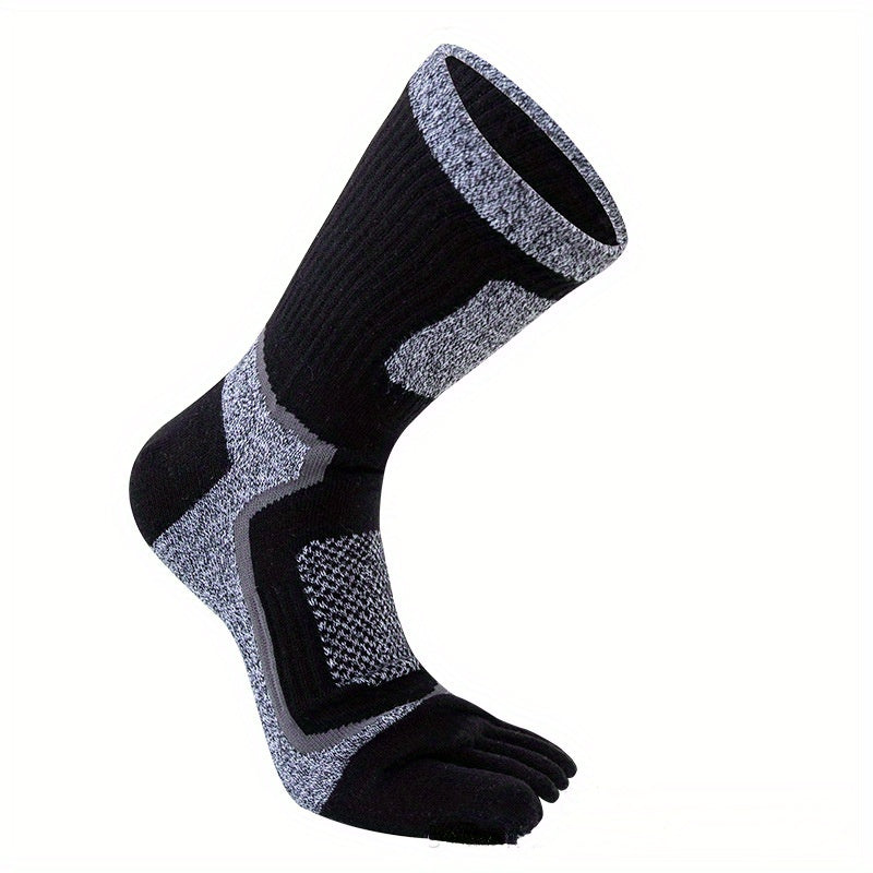 Five Finger Toe Socks Winter Cotton Outdoor Sports Mountaineering Running