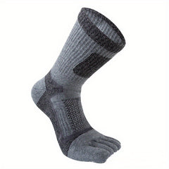 Five Finger Toe Socks Winter Cotton Outdoor Sports Mountaineering Running