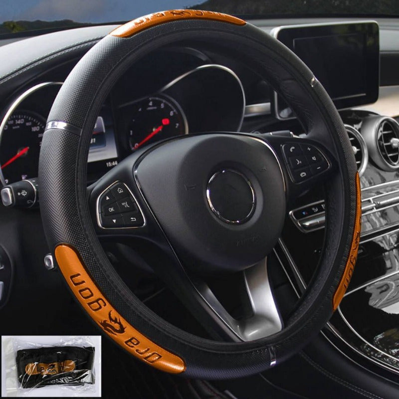 Reflective Dragon Steering Wheel Cover Set