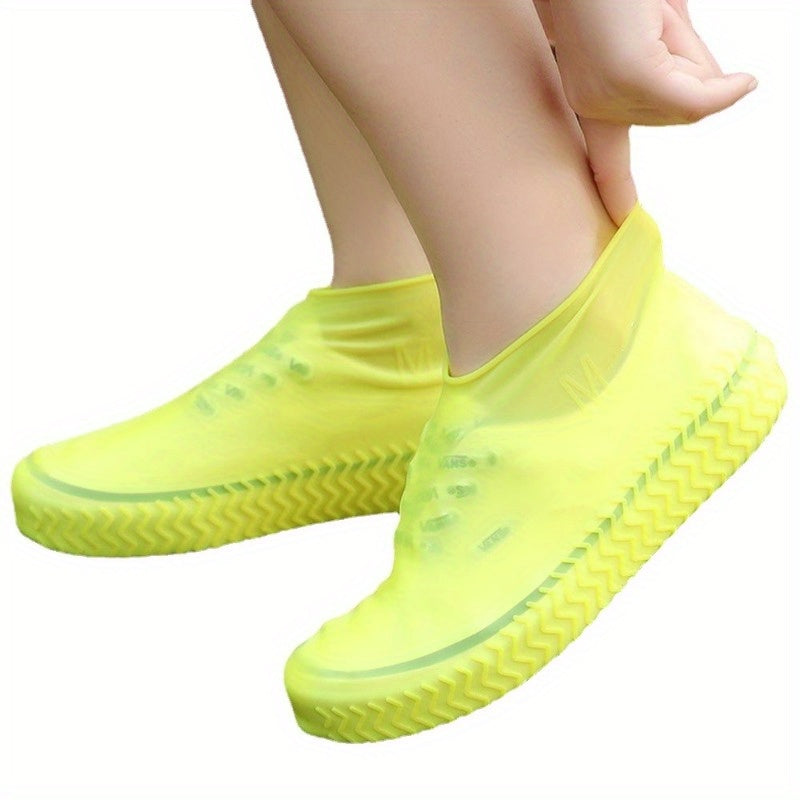 Silicone Waterproof Shoe Covers for Outdoor Use