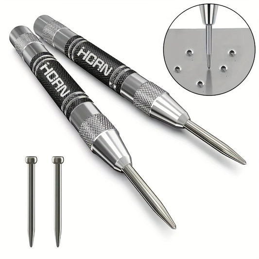 Adjustable Tungsten Tip Center Punch for Woodworking