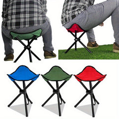 Portable Triangle Folding Stool for Camping