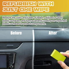 Hydrophobic Ceramic Trim Coating Kit - Plastic Restorer for Cars