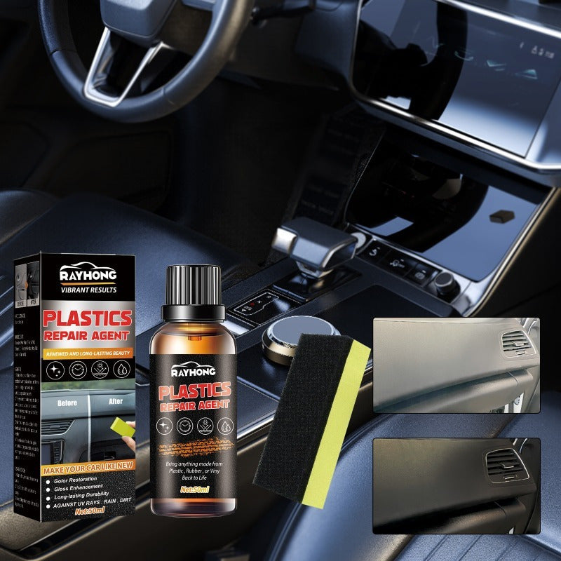 Hydrophobic Ceramic Trim Coating Kit - Plastic Restorer for Cars