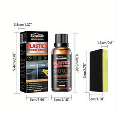 Hydrophobic Ceramic Trim Coating Kit - Plastic Restorer for Cars