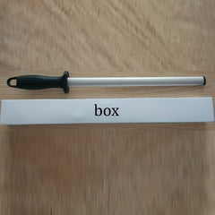 12 Inch Steel Sharpener Rod for Kitchen and Camping Use