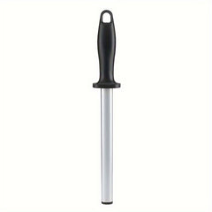 12 Inch Steel Sharpener Rod for Kitchen and Camping Use