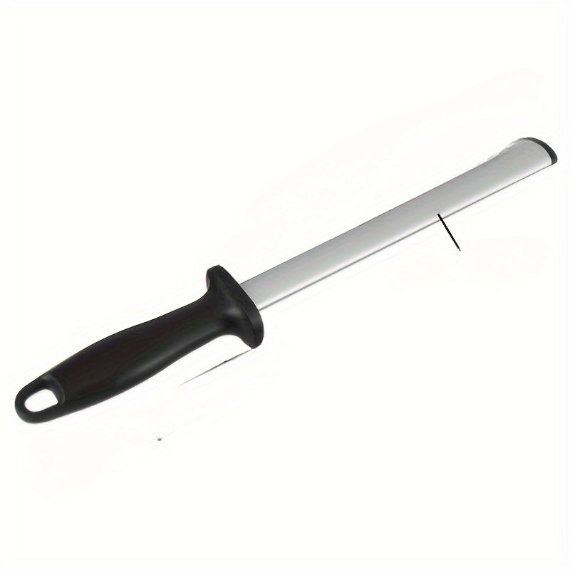 12 Inch Steel Sharpener Rod for Kitchen and Camping Use
