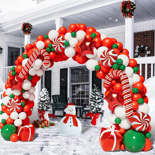 Christmas Garland Arch Inflatable Props Set