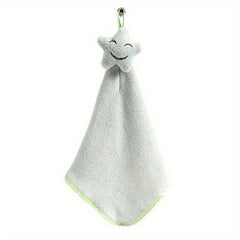 Smiling Face Pattern Towel Thick Water Absorbent