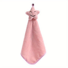 Smiling Face Pattern Towel Thick Water Absorbent