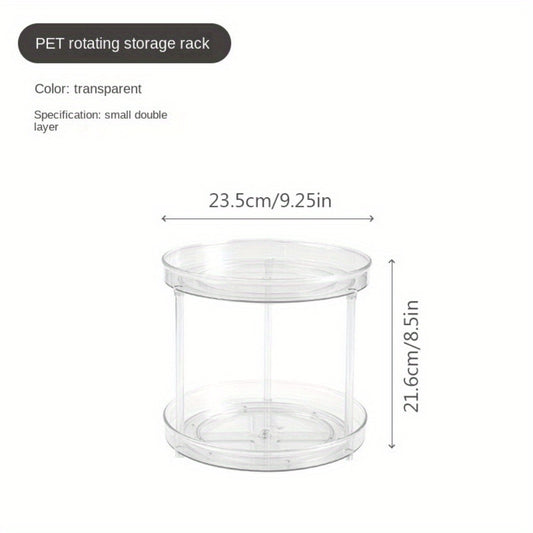 Multifunctional Rotating Storage Rack for Kitchen and Bedroom