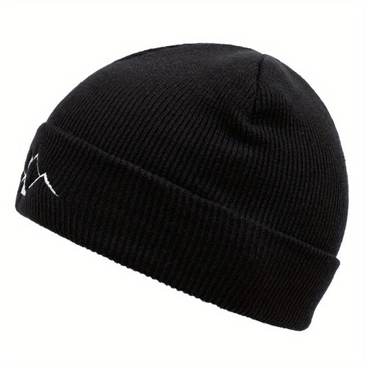 Winter Warm Beanie Hat Knitted Warm Ski Hat for Men and Women