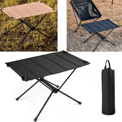 Outdoor Portable Collapsible Table for Picnic Camping Barbecue
