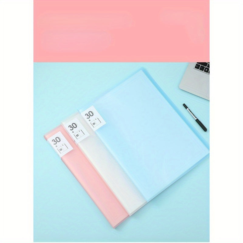 A3 Painting Art Collection Folder 8K Album Transparent Data Book