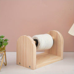 Rotating Wooden Thread Holder for Knitting Yarn Balls - Hand Weaving Tools